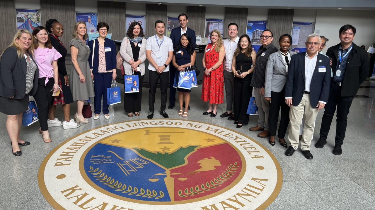 ICMA International Committee Members in Valenzuela City Hall