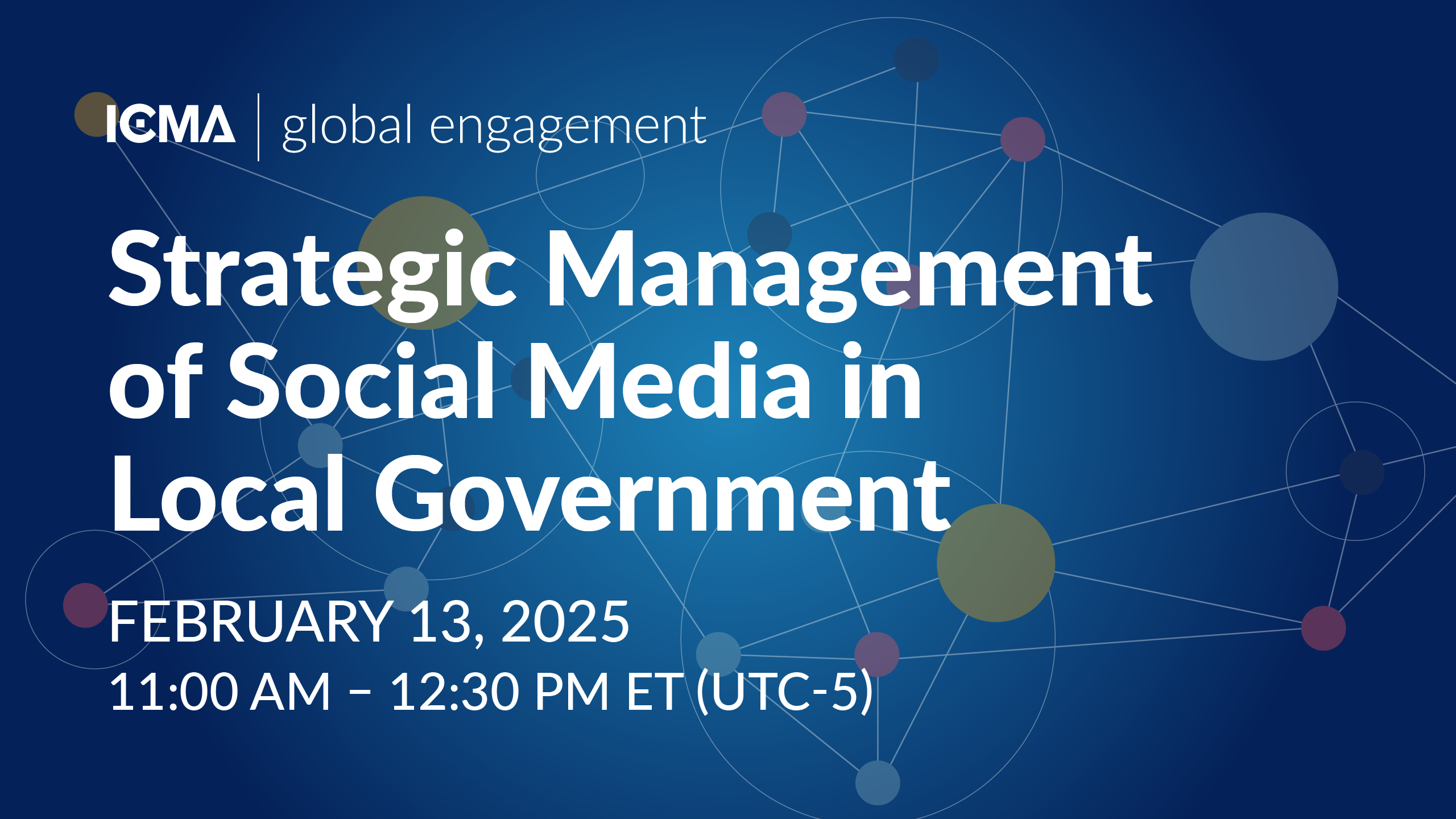 Strategic Management of Social Media in Local Government