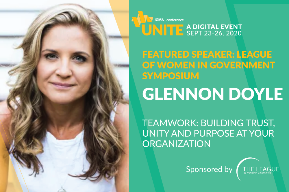 Glennon Doyle, Untamed, ICMA UNITE