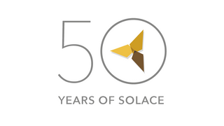 Solace 50 years logo resized for website